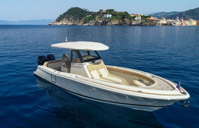 Chris Craft 30 Catalina Captains Navy Forward Lounge Seat Cover 120819046