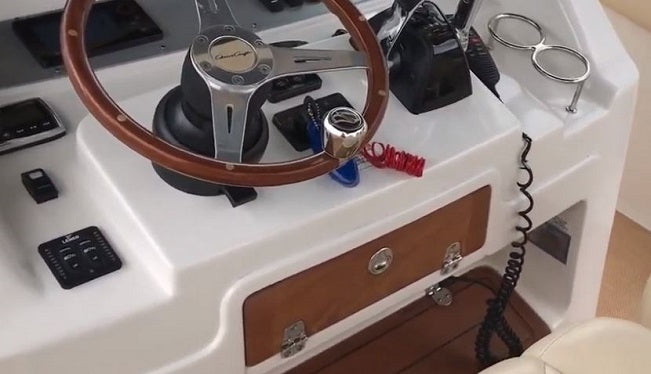 2013-2017 Chris Craft 29 Catalina Suntender Teak Glove Box Door 060-3067