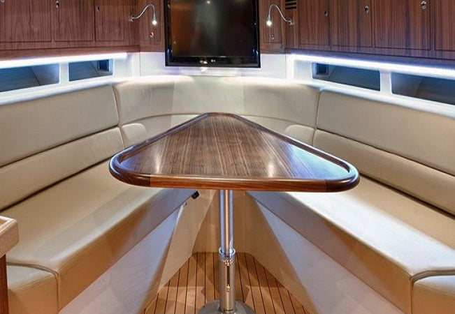 Chris Craft 36 Corsair Cabin Galley Triangular Table Only 018-3116