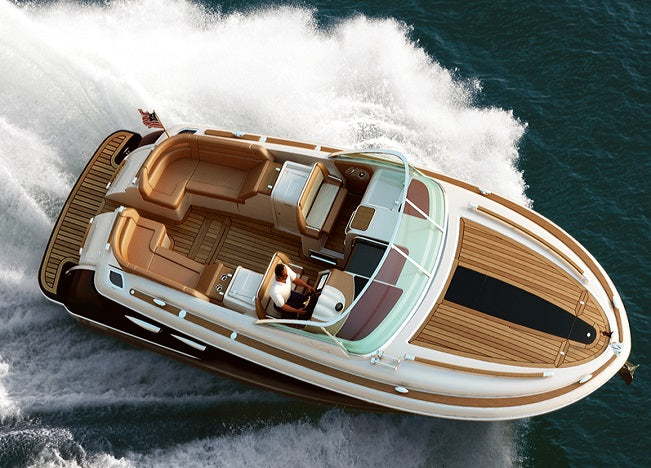 Chris Craft 36 Corsair Cabin Galley Triangular Table Only 018-3116