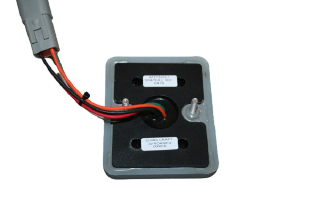 Chris Craft Grayhill Gray Trim Tab Control Pad 91YY5035-1