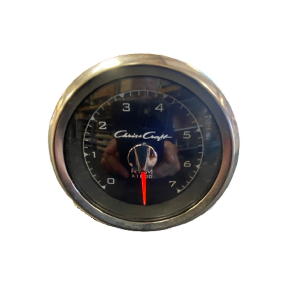 Chris Craft 0-7000 RPM Deutsch Plug Style Tachometer Gauge 781572PDFB