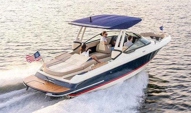 Chris Craft 24 Launch Sportster Captains Navy Cockpit Cover 134120046