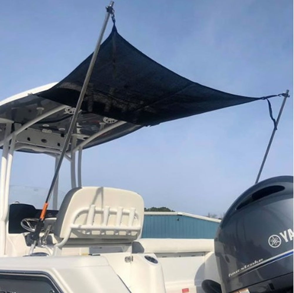 Chris Craft Navy UVX Sun Shade w/ Snap Hooks Only