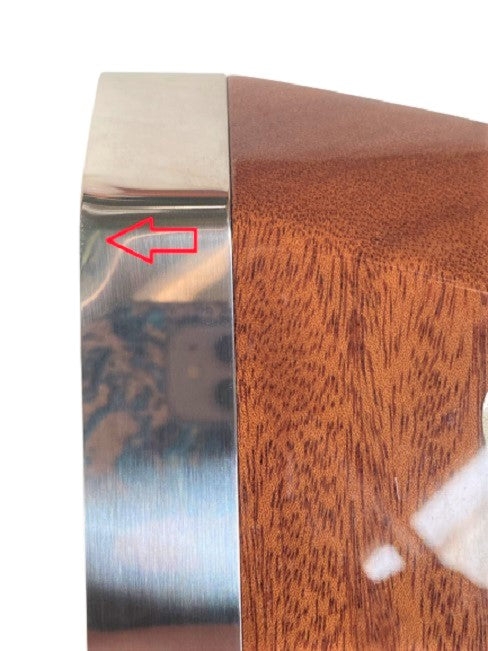 Chris Craft Logo Mahogany Wood Seat Back Emblem 018-3096