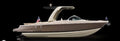 Chris Craft 25 Launch w/ T-Top Navy Mooring Cover 124546231