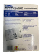 Clymer Mercury Mariner 75-250 HP (1998-2009) Two Stroke Outboard Shop Manual B727