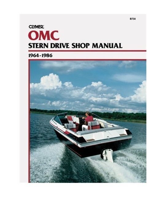 Clymer OMC (1964-1986) Stern Drive Shop Manual B730
