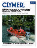 Clymer Evinrude/Johnson 48-235 HP (1973-1990) Outboard Shop Manual B736
