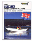 Clymer Suzuki 2-65 HP (1992-1999) Two-Stroke Outboard (Includes Jet Drives) Shop Manual B778