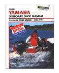 Clymer Yamaha 9.9-100 HP (1985-1999) Four-Stroke Outboard Shop Manual B788