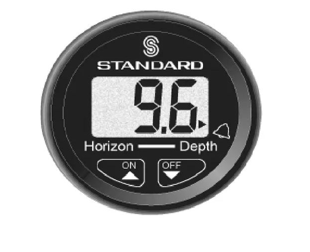 Standard Horizon Depth Sounder Monitor Gauge D41BC