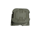 TE Connectivity 8-Pin Gray Deutsch Receptacle Connector (Set of 2) DT04-08PA-P026