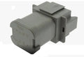 TE Connectivity 8-Pin Gray Deutsch Receptacle Connector (Set of 2) DT04-08PA-P026