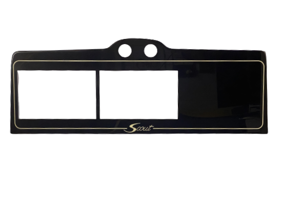 Scout Boats 350 LXF Panel Garmin 2-12" Units w/ Air Conditioning Vent Cut Outs DH1228/191387-304730