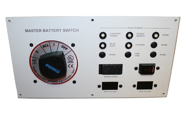 Donzi Marine Master Battery Switch & Breaker Panel 10017804