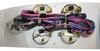 Donzi Marine ZX Performance Series White w/ Blue Bezel Dash Gauge Panel 10017834