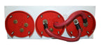 Donzi Marine White Triple Battery Switch Panel 10018218
