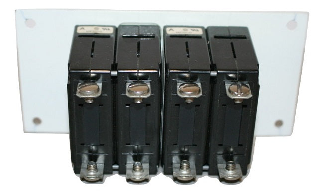 Donzi Marine White Shore Power Breaker Panel 10018293