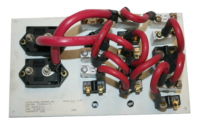 Donzi Marine White Main Dash Breaker Panel 10020379