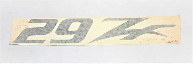 Black Donzi Marine 29 ZF Sticker Decal