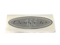 Scout Boats Dorado 155 Silver Designator Logo Sticker Decal (1 Pair) 4000-0068