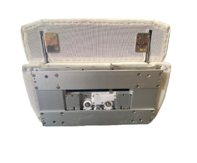 Edgewater Boats Center Console White Bolster Helm Seat w/ Slider Base