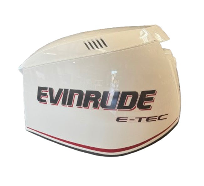 Eveinrude225HPCowlingWhite