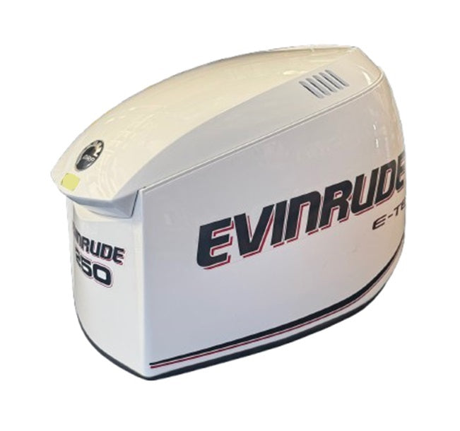 Eveinrude250HPCowlingWhite