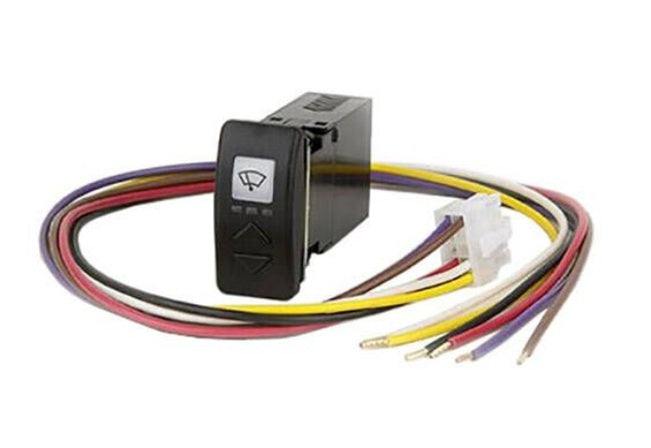 Exalto CT41 12/24V Electronic 1-Wiper Control Switch EX210341