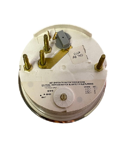 Faria Dusk Series Mercury 0-6000 RPM Tachometer w/ Hour Meter Gauge (Regal Boats) TCH312A