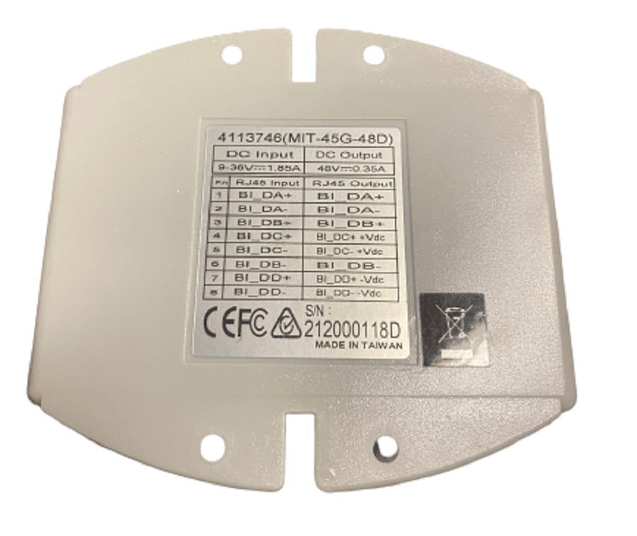 Flir 12V Power Over Ethernet Injector 4113746