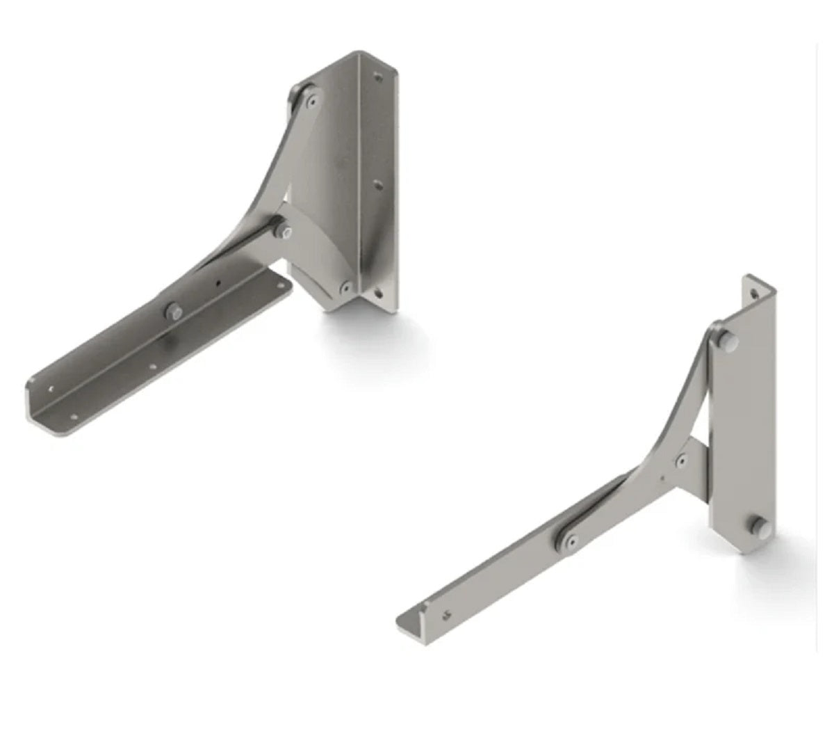Chris Craft Stainless Steel/Aluminum Transom Seat Bracket Hinges (1 Pair) 029-7030