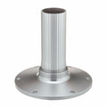 Garelick 8" Cast Aluminum Ribbed Seat Base Pedestal 75908-30