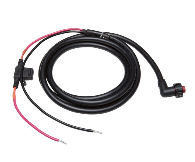 Garmin 6' 2-Pin GLS 10 Threaded Right Angle 90° Power Cable 010-11425-13