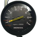 Honda 0-7000 RPM Black Tachometer Gauge 37250-ZV5-823
