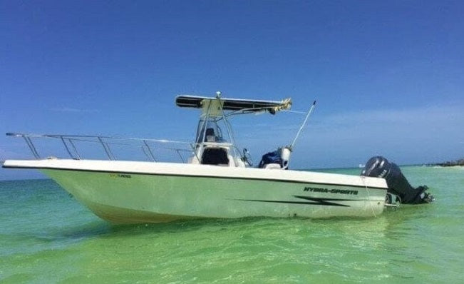 hydra sports 230 CC boat example