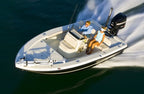 Hydrasports Boats 19/23 Bay Bolt Sunbrella Jet Black T-Top Canvas
