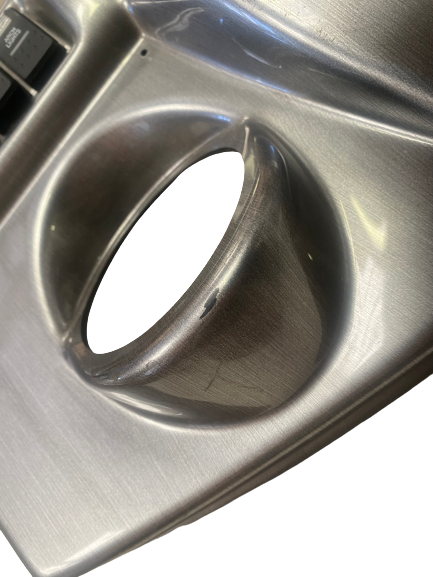 Monterey Boats SportsYachts Brushed Pewter Helm Switch Dash Panel Blank 60253627-00-PANL