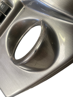 Monterey Boats SportsYachts Brushed Pewter Helm Switch Dash Panel Blank 60253627-00-PANL