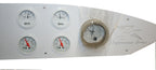 Donzi Marine ZX Performance Series White Dash Gauge Panel 10017834