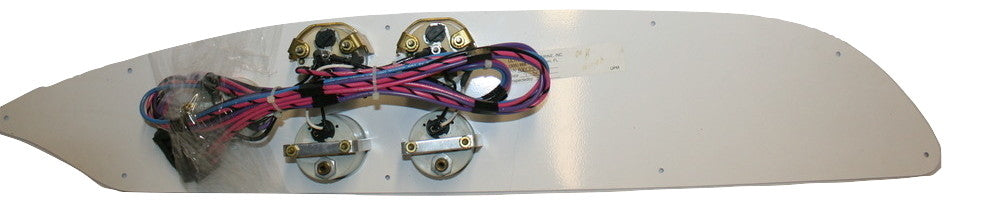 Donzi Marine ZX Performance Series White Dash Gauge Panel 10017834