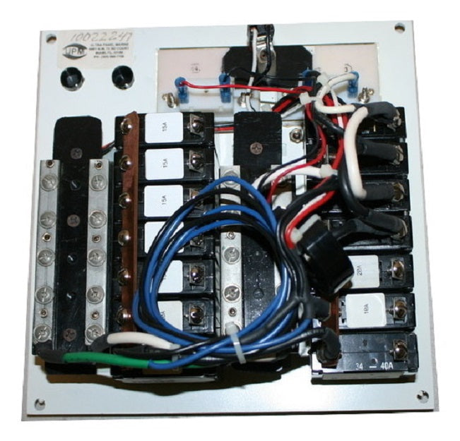 Proline White Switchable Breaker Shore Power Panel 10022247