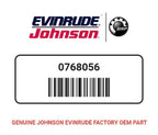 Johnson/Evinrude Black 0-80 MPH Speedometer w/ Digital Display 0768055