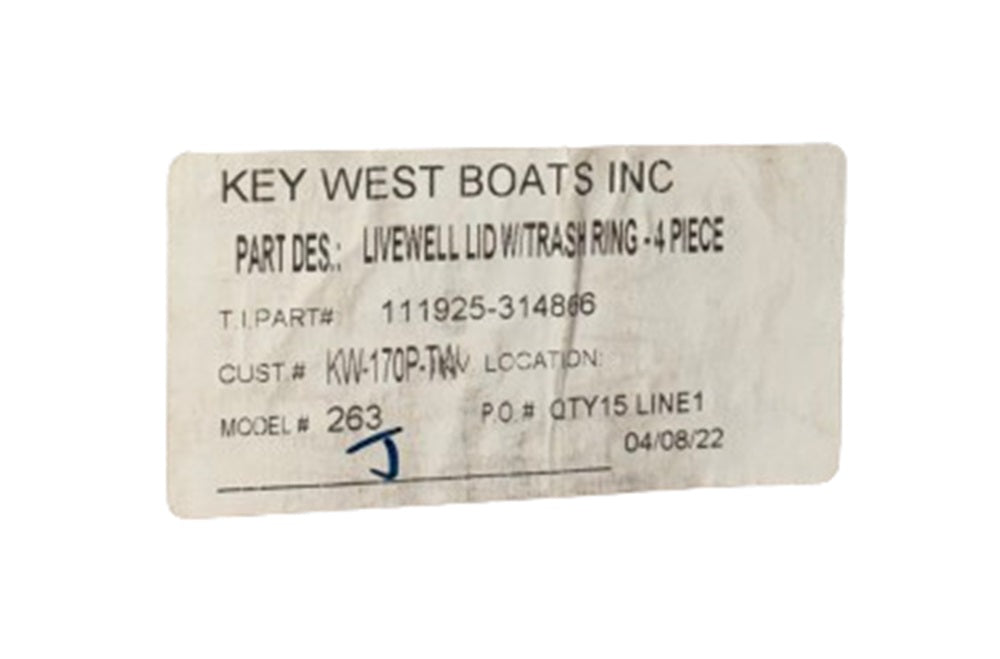 KewWest263BWlid111925 31866