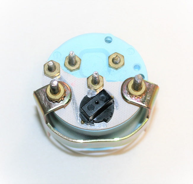 Livorsi Marine II White Bezel Volt Meter Gauge GIIVMW