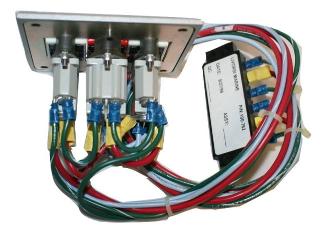 Livorsi 3-Switch Military Rocker Trim Panel TP2DOPL