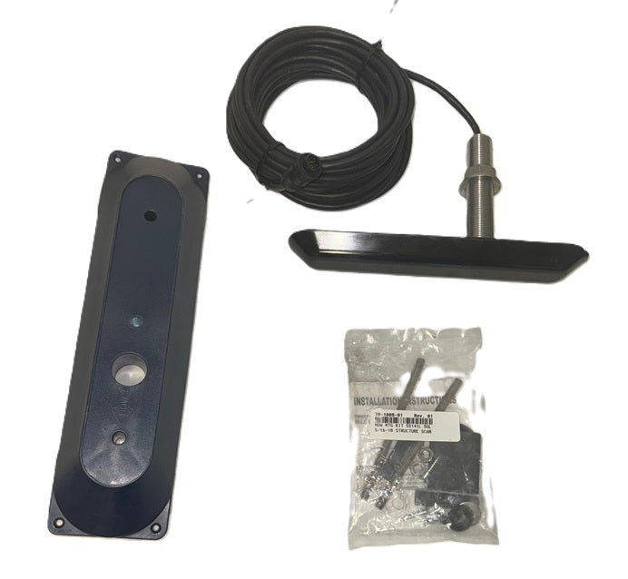 Lowrance Structure Scan HD Stainless Steel Thru-Hull Transducer Kit 000-11459-001