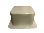 Marine Engine White Exhaust Fan Shroud Cover NS-1392