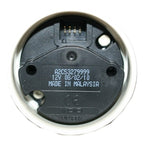 Mercury Marine/VDO Metallic Silver Fuel Gauge 79-879158A01